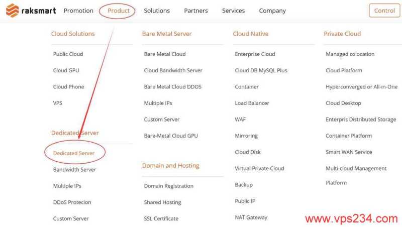 RAKsmart马来西亚服务器购买教程-入口链接