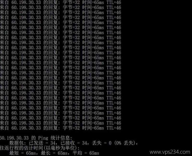 Serverfield家宽台湾VPS-本地Ping平均延迟测试
