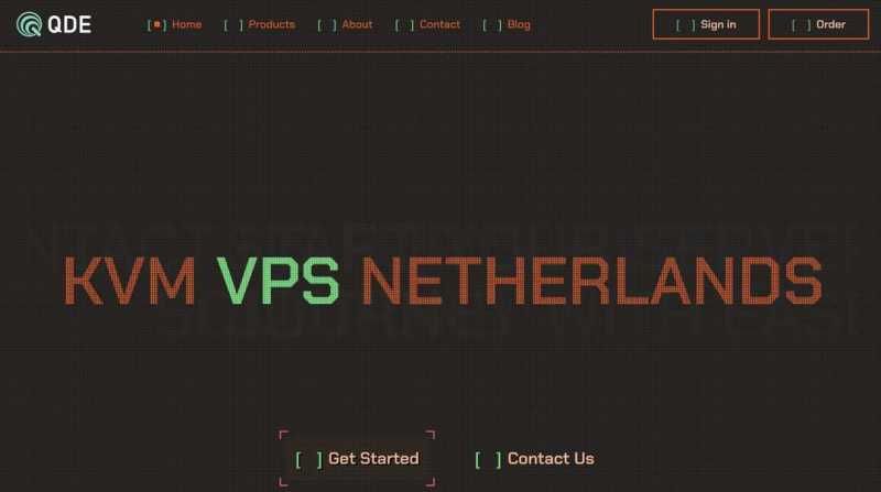 QDE：荷兰VPS-10Gbps带宽-原生IP