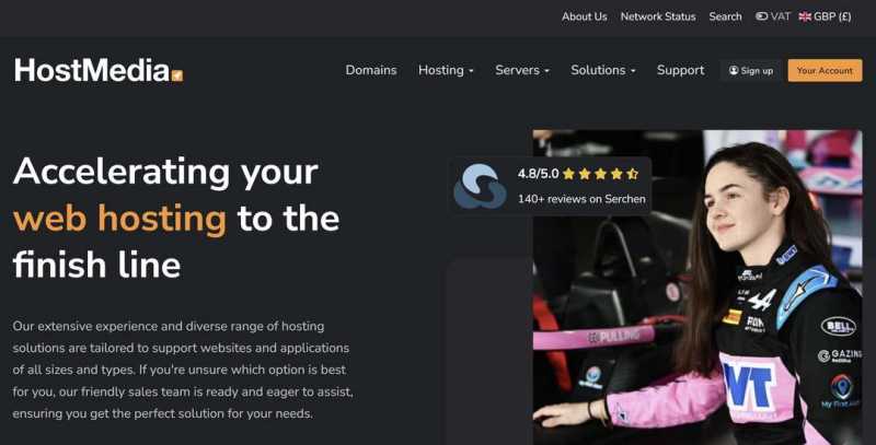 HostMedia：英国VPS-考文垂机房-原生IP