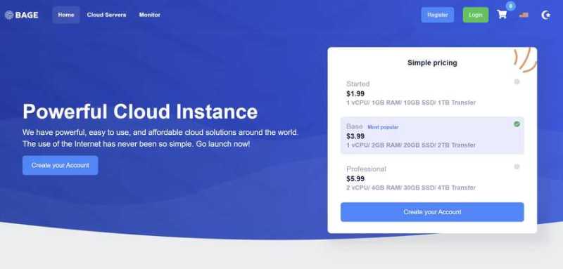 双ISP类型香港VPS - BageVm