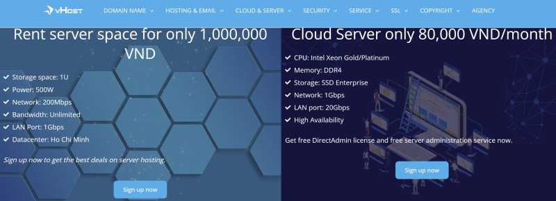 越南VPS推荐 - vHost.vn