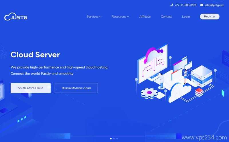 俄罗斯VPS推荐-JustG