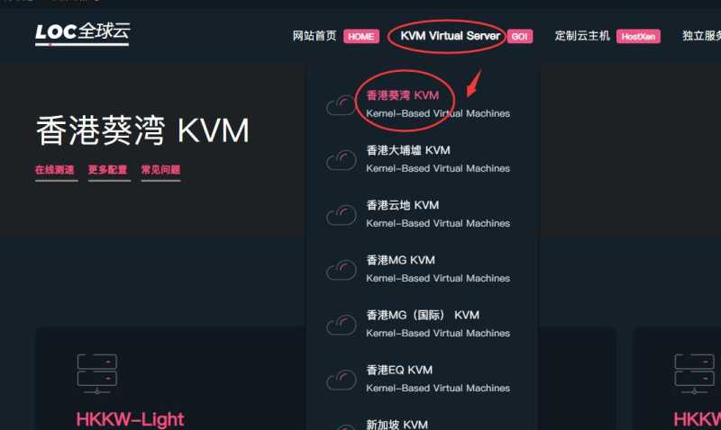 LOCVPS香港VPS购买教程
