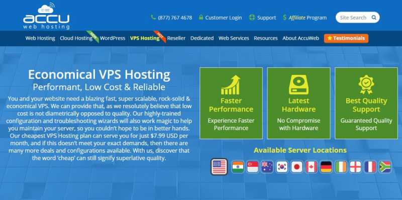 哪里有稳定速度快的澳大利亚VPS，AccuWebHosting的怎么样，值得入手吗？插图