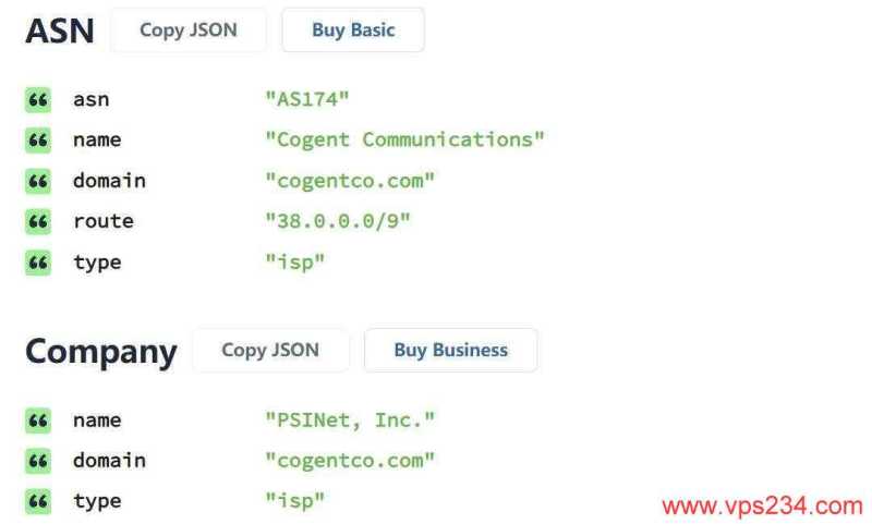 ACEBGP美国VPS测评-ISP类型IP测试