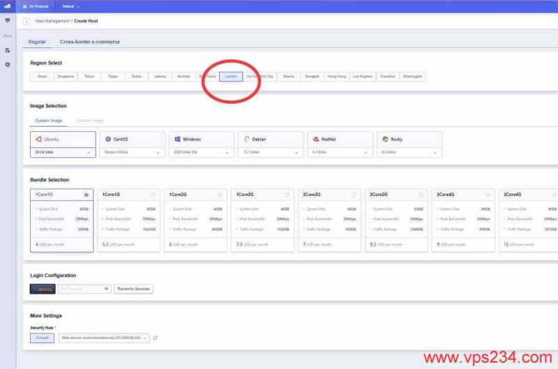 SurferCloud英国VPS购买教程-配置选择