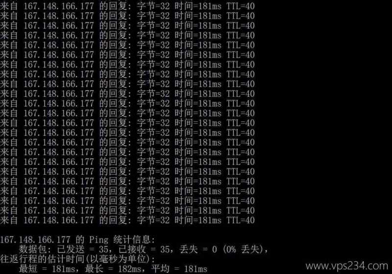 UCloud美国家宽VPS测评-本地网络Ping延迟测试