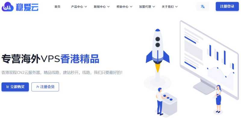 稳爱云:香港cn2 gia线路,1 VPS插图