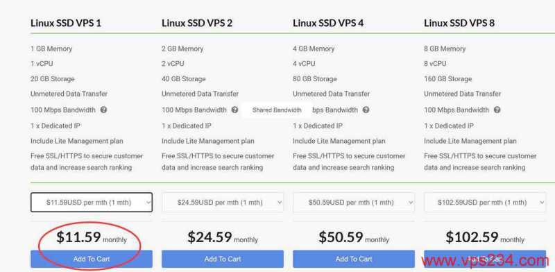 Casbay马来西亚VPS购买教程-套餐选择