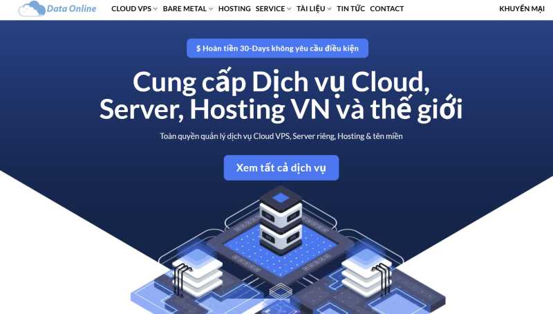Data Online：高性能越南独立服务器推荐-价格便宜