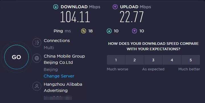 Kdatacenter韩国VPS测评 - 速度测试
