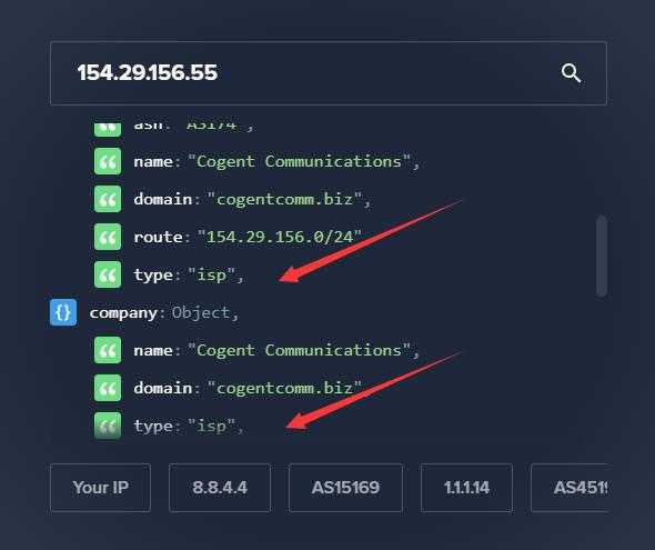 丽萨主机美国家宽VPS - IP属性测试
