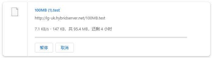 Serverwala英国VPS测评 - 本地下载速度