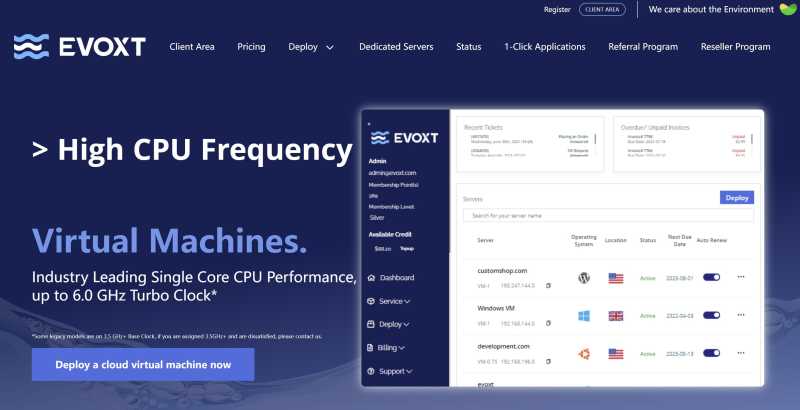 英国VPS推荐 - Evoxt