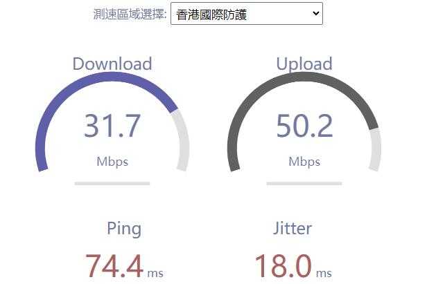 HostKVM香港高防VPS测评 - 速度测试
