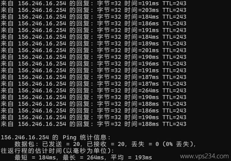 31IDC圣何塞节点美国站群服务器-本地Ping平均延迟