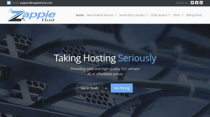 南美VPS推荐-Zappie Host
