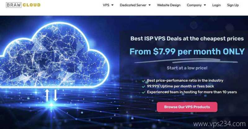 马来西亚家宽VPS推荐-BrawCloud