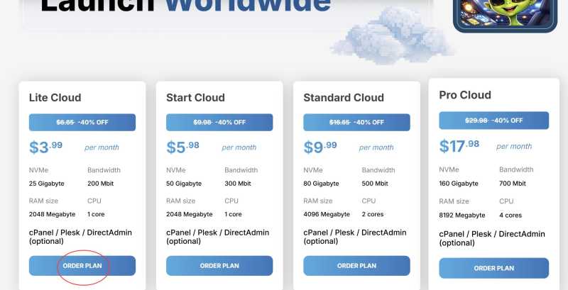 DigitalCloud：俄罗斯VPS推荐，无限流量，免费换IP 测评插图9