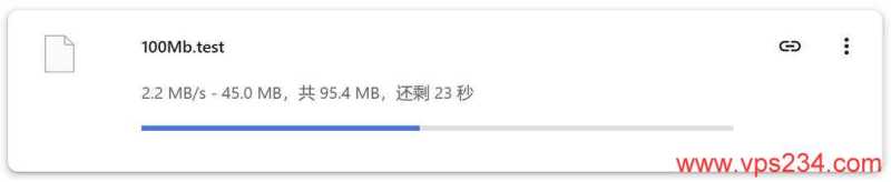 justhost.asia香港VPS网络测试-下载速度