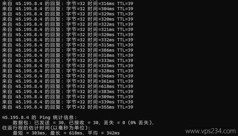 SurferCloud日本云服务器网络测试-本地Ping平均延迟