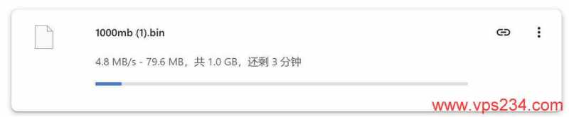 DigitalVM荷兰VPS网络测试-下载速度
