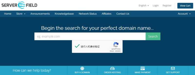 台湾VPS推荐 - Serverfield