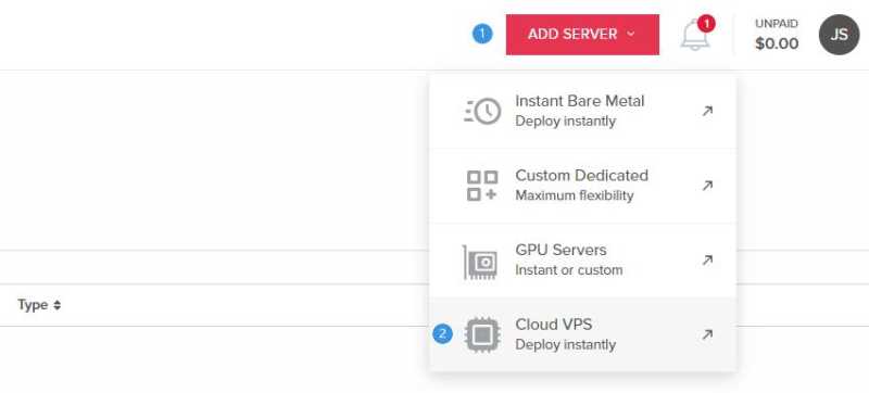Hivelocity美国VPS购买教程 - 入口链接