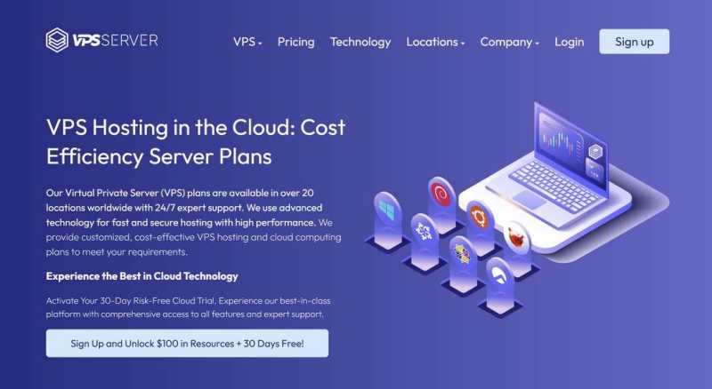 VPSServer：英国VPS测评-免费试用30天-网络稳定