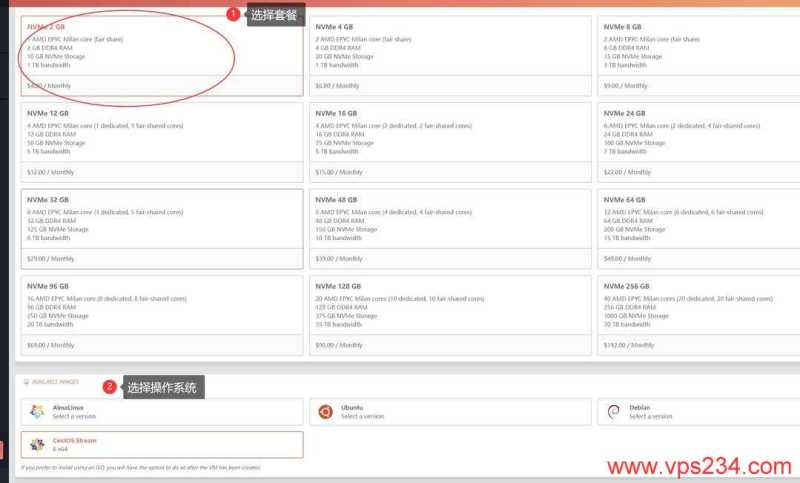 HostHatch韩国VPS购买教程-套餐配置选择