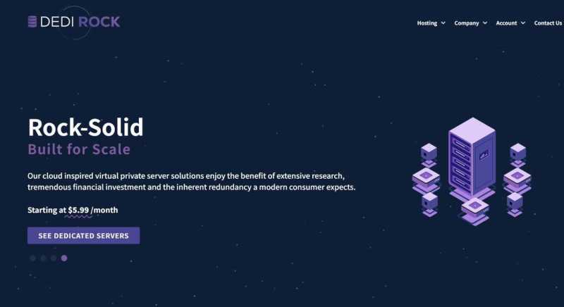 DediRock：美国VPS-洛杉矶机房-1Gbps带宽