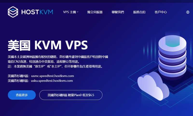 HostKVM美国VPS怎么样？联通优化线路洛杉矶机房实际体验如何？插图