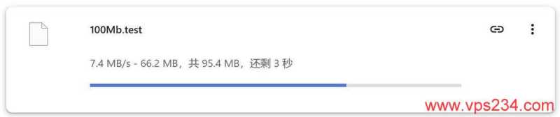 justhost.asia美国VPS网络测试-下载速度