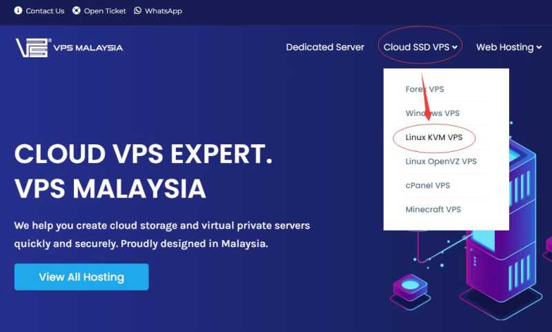 VPS Malaysia马来西亚VPS购买教程