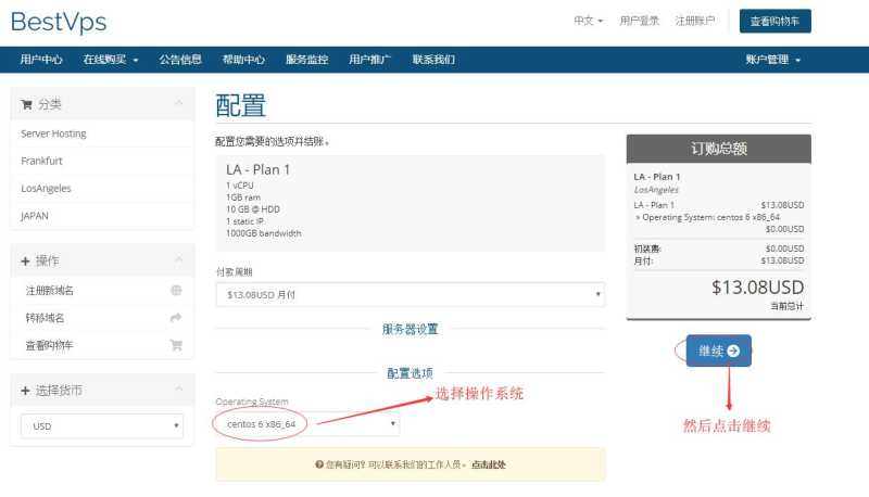 哪里有三网CN2 GIA的国外VPS，BestVps的新手购买教程怎么样？插图2