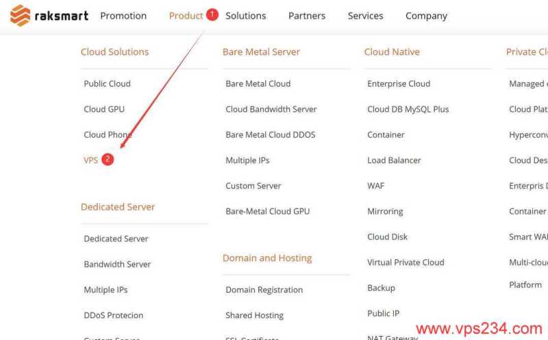RAKsmart台湾VPS购买教程-入口链接