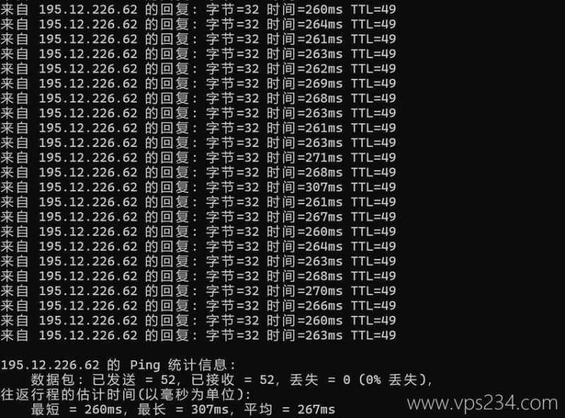 Lightlayer德国VPS测评-本地Ping平均延迟测试