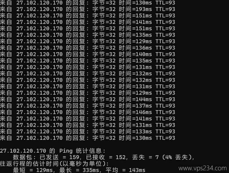 WePC韩国VPS网络测评-本地Ping平均延迟
