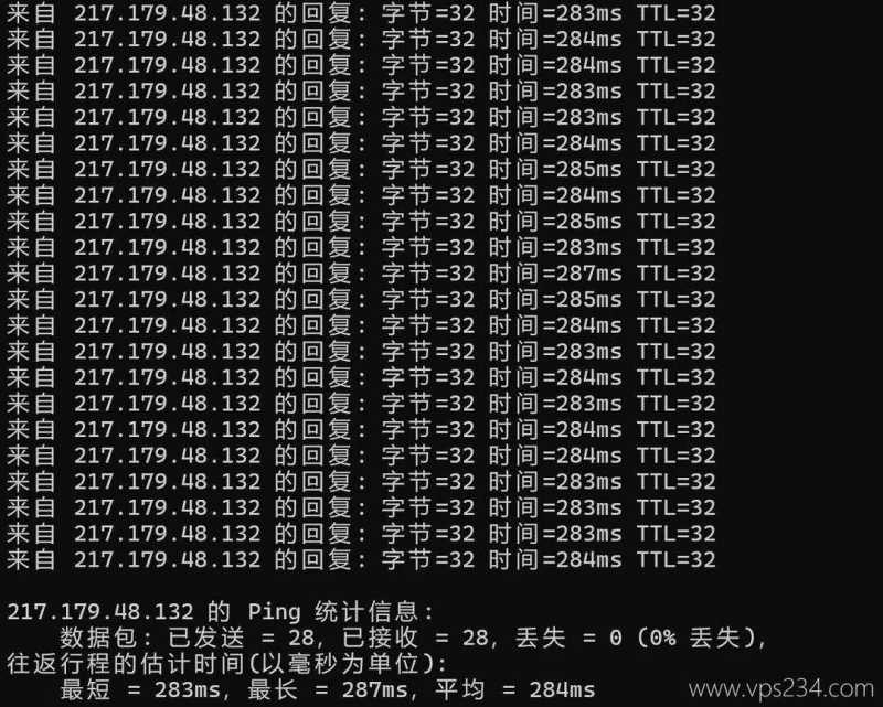 UCloud英国家宽VPS测评-本地Ping平均延迟测试