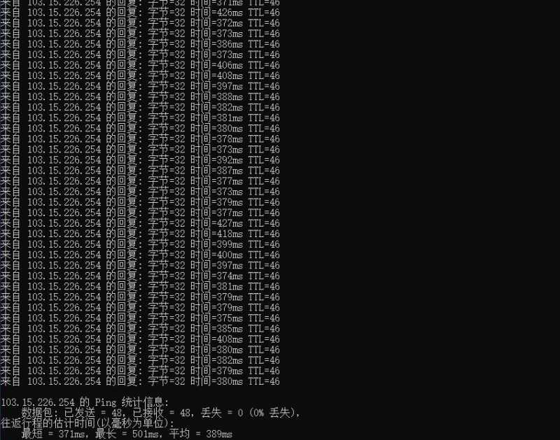 IDCloudhost印尼VPS测评 - 本地Ping延迟效果