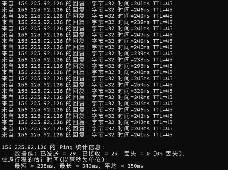Dotdotnetworks美国VPS测评 - 本地Ping平均延迟测试