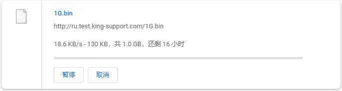 KingServers俄罗斯VPS测评 - 本地下载速度