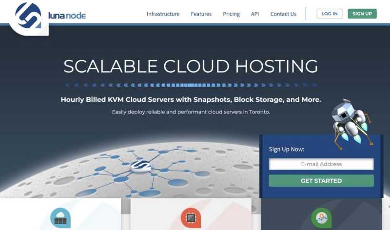 LunaNode：加拿大VPS测评-多伦多机房-按小时付费