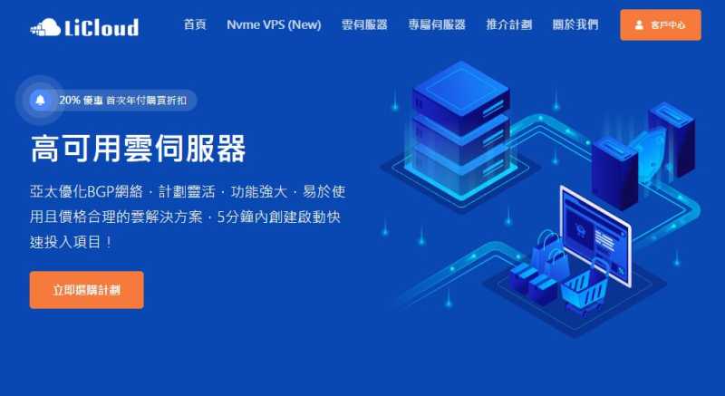 Licloud香港服务器测评介绍