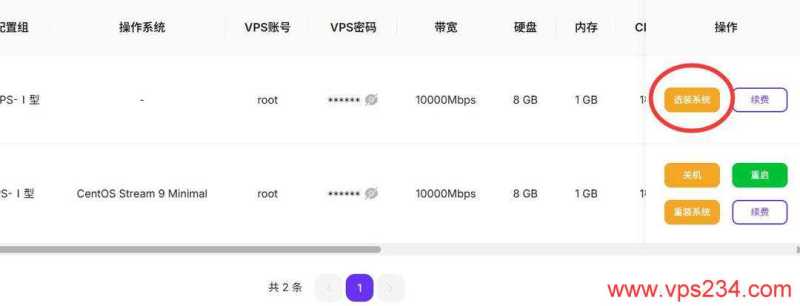 Skyline Connect日本VPS购买教程-安装系统