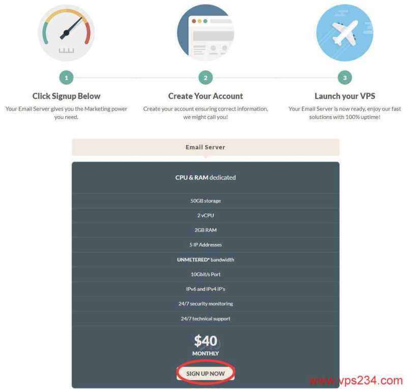 DigitalVM邮件服务器购买教程-套餐选择
