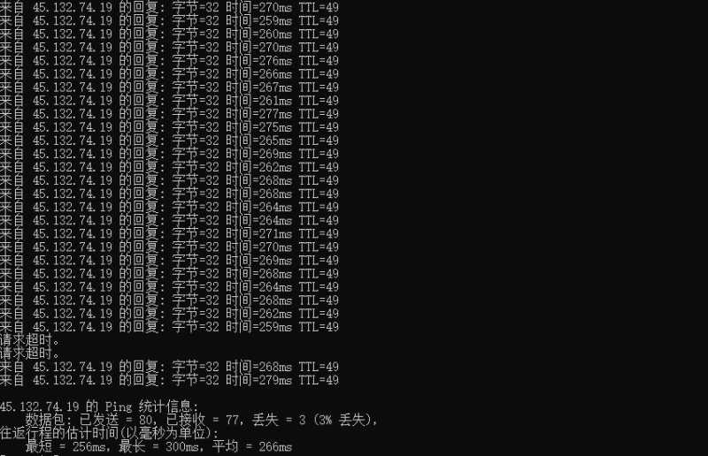 HostHatch西班牙VPS测评 - 本地Ping网络延迟测试