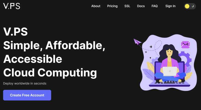 荷兰VPS推荐 - V.PS