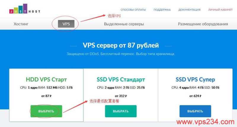 JustHost.ru俄罗斯VPS新手怎么买，有没有购买教程，哪里能教我？插图1